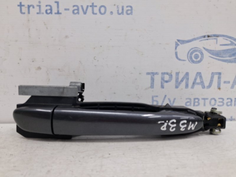 Ручка двери внешняя задняя правая Mazda 3 2013-2019 BM 2.2 diesel KD535841XB27 Б/У
