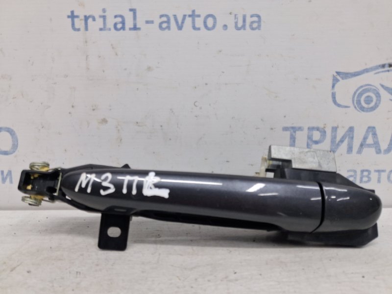 Ручка двери внешняя передняя левая Mazda 3 2013-2019 BM 2.2 diesel KD475941XD27 Б/У