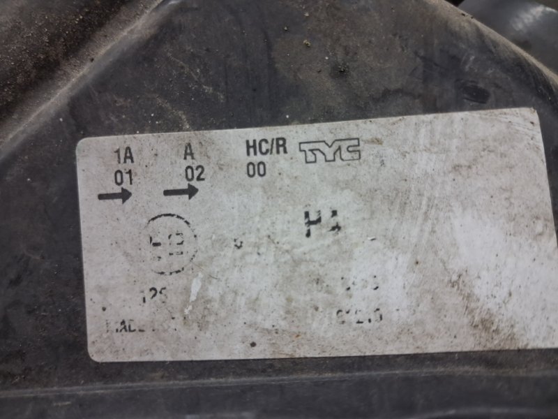 Фара левая галоген SX4 2006-2014 1 2.0 Бензин J20A