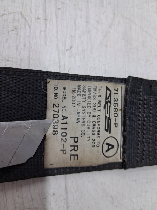 Ремень безопасности передний правый RX 350 2003-2009 XU30 3.5 Бензин 2GRFE