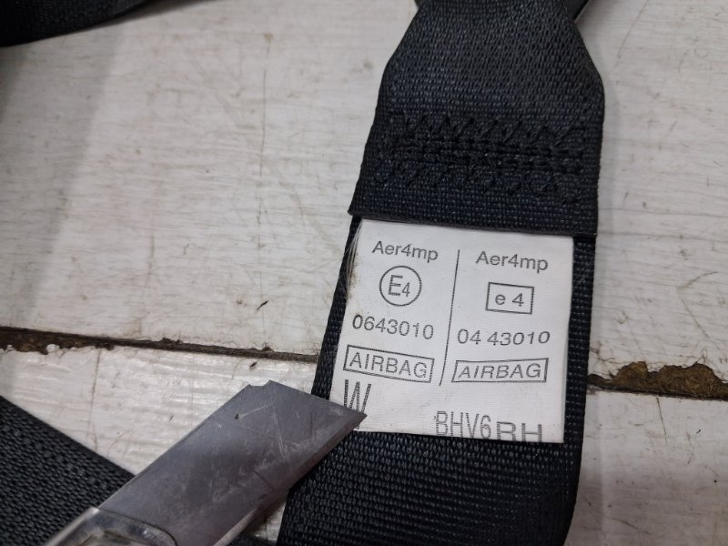 Ремень безопасности передний правый 3 2013-2019 BM 2.2 diesel