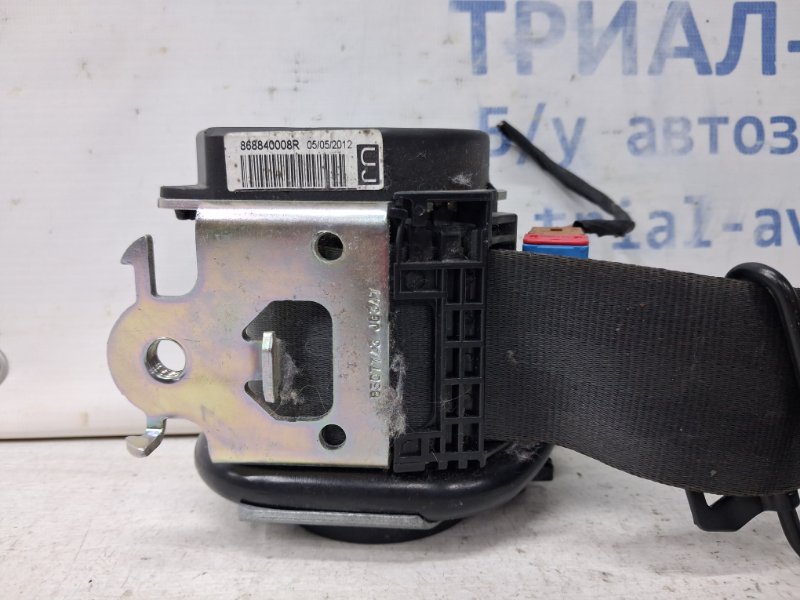 Ремень безопасности передний левый Megane 2008-2016 3 1.5 Diesel K9K