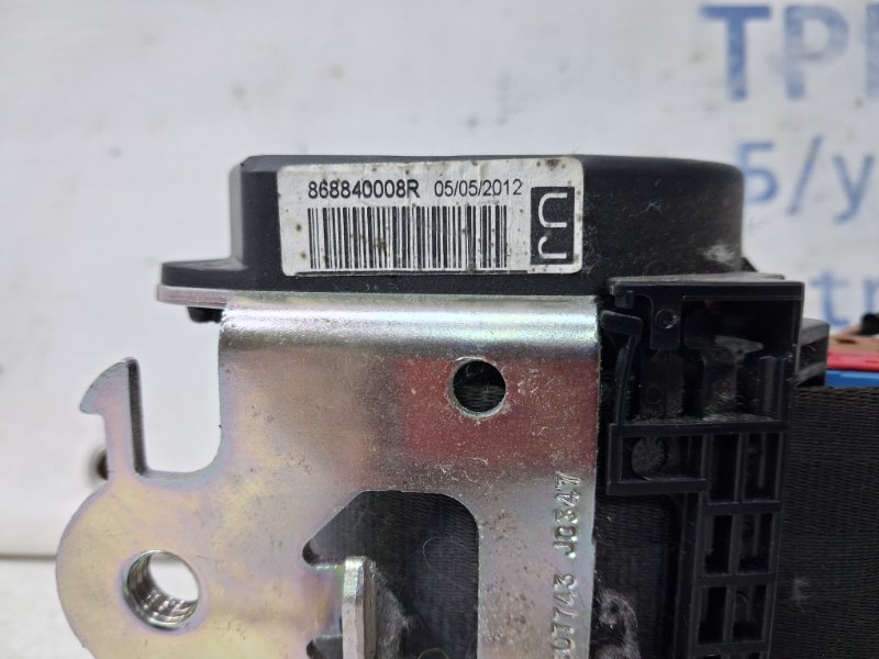 Ремень безопасности передний левый Megane 2008-2016 3 1.5 Diesel K9K