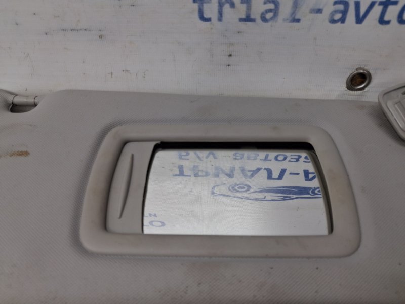 Козырек солнцезащитный правый Renault Megane 3 1.5 Diesel K9K