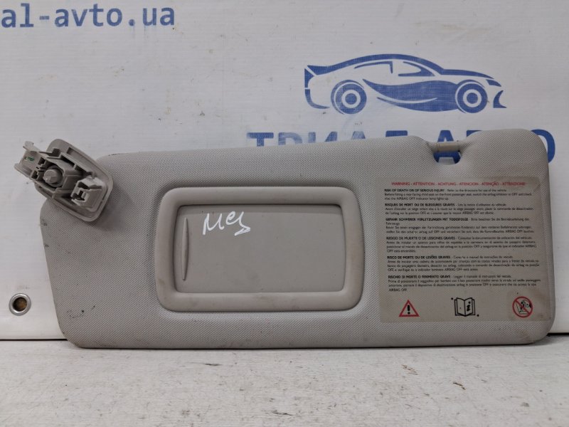 Козырек солнцезащитный левый Renault Megane 2008-2016 3 1.5 Diesel K9K 964013181R Б/У