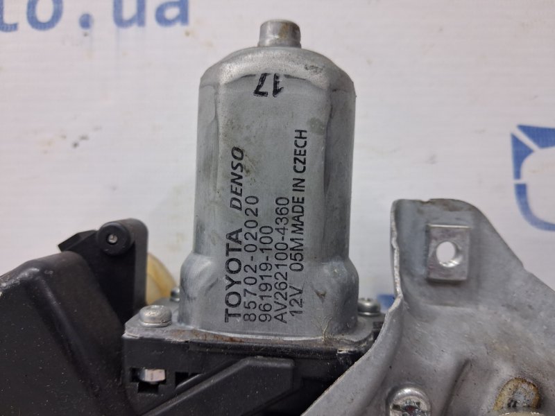 Стеклоподъемник задний правый Auris 2006-2012 E150 1.6 бензин 1ZRFAE