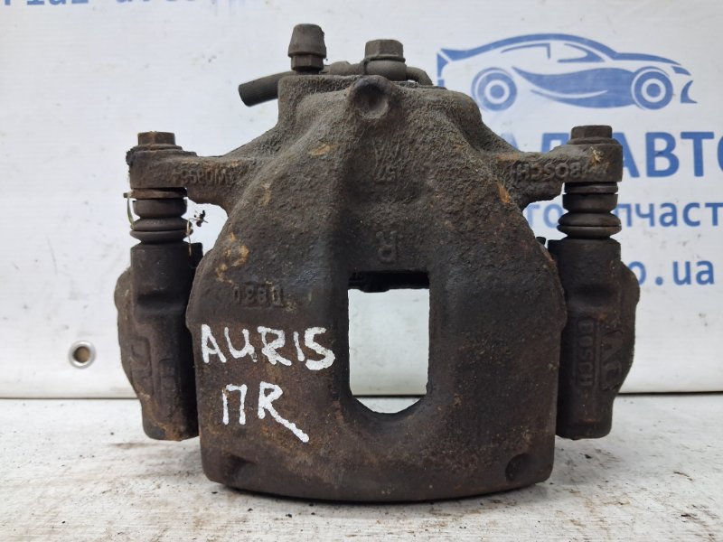 Суппорт передний правый Toyota Auris 2006-2012 E150 1.6 бензин 1ZRFAE 4773002341 Б/У