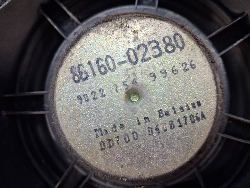 Динамик музыкальный задний Toyota Avensis T25 1.8 бензин 1ZZFE