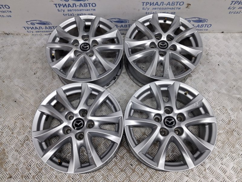 Диски титан комплект R16 Mazda 3 2013-2019 BM 2.2 diesel Б/У