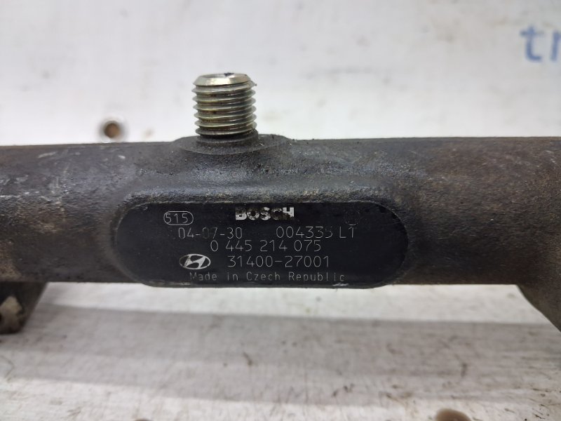 Топливная рампа Tucson 2004-2009 JM 2.0 diesel D4EA Топливная рампа Tucson 2004-2009 JM 2.0 diesel D4EA