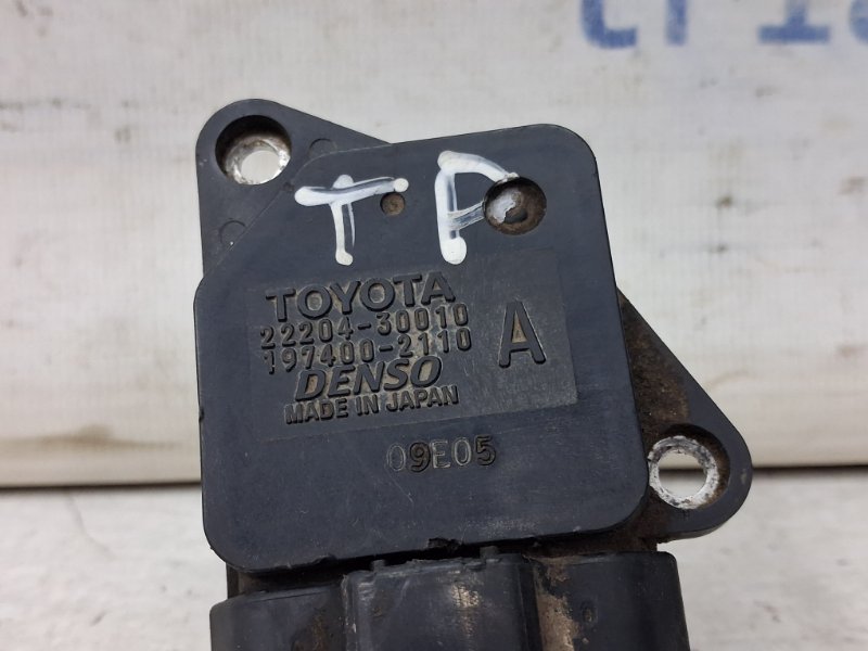Датчик расхода воздуха Toyota Prado J120 3.0 Diesel 1KDFTV