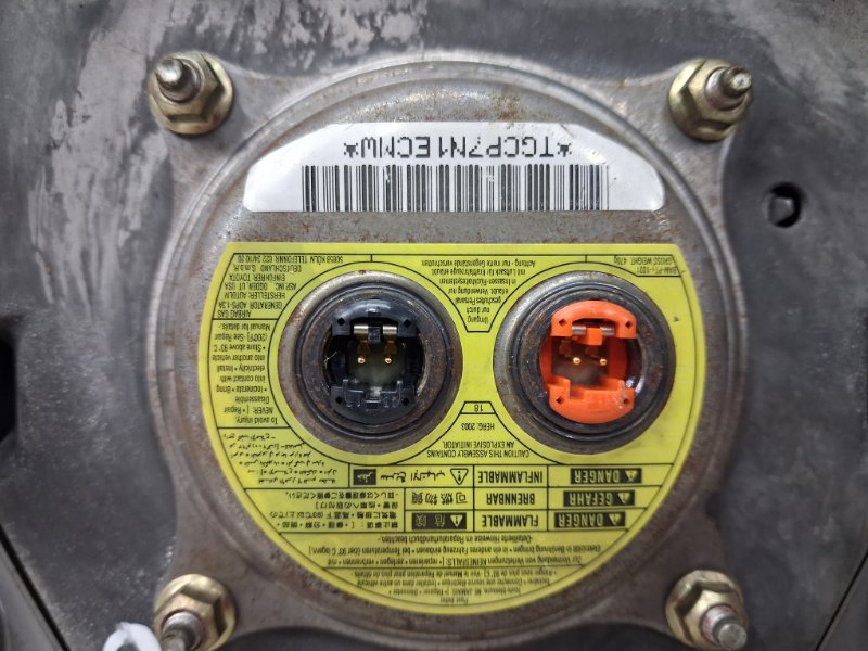 Подушка безопасности в руль Prado 2002-2009 J120 3.0 Diesel 1KDFTV