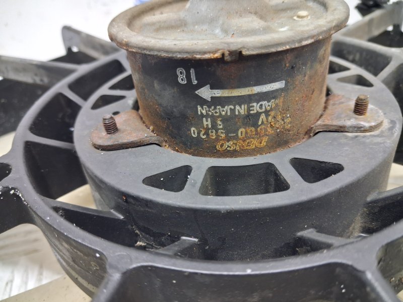 Диффузор с вентилятором радиатора SX4 2006-2014 1 1.6 бензин M16A