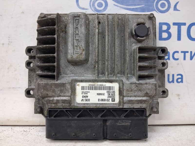 Блок управления двигателем Chevrolet Captiva 2006-2018 C140 2.2 diesel Z22D1 25189813 Б/У