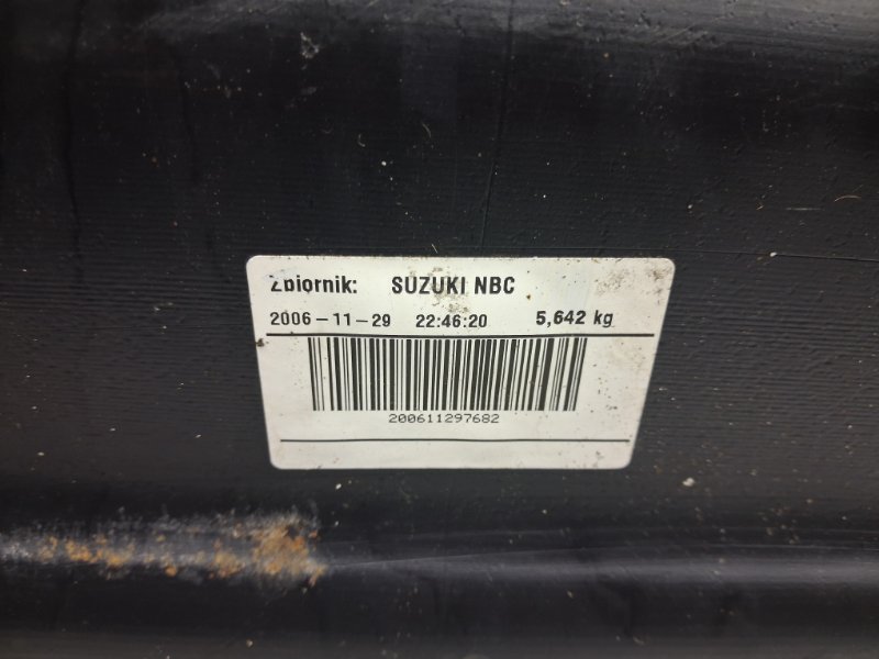 Бак топливный пластик SX4 2006-2014 1 1.6 бензин M16A