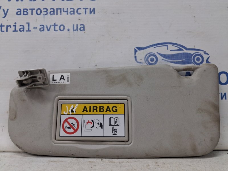 Запчасть козырек солнцезащитный левый Nissan Qashqai 2013-2022 J11 1.2 Бензин HRA2DDT 964014EA0A Б/У Козырек солнцезащитный левый Nissan Qashqai 2013-2022 J11 1.2 Бензин HRA2DDT 964014EA0A Б/У