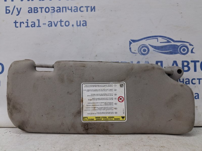 Козырек солнцезащитный левый Captiva 2006-2018 C140 2.2 diesel Z22D1 Козырек солнцезащитный левый Captiva 2006-2018 C140 2.2 diesel Z22D1