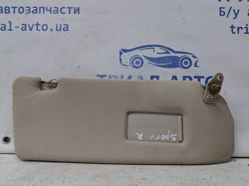 Козырек солнцезащитный правый Mitsubishi Pajero Sport 1996-2008 K9 3.0 бензин 6G72 MR417939 Б/У
