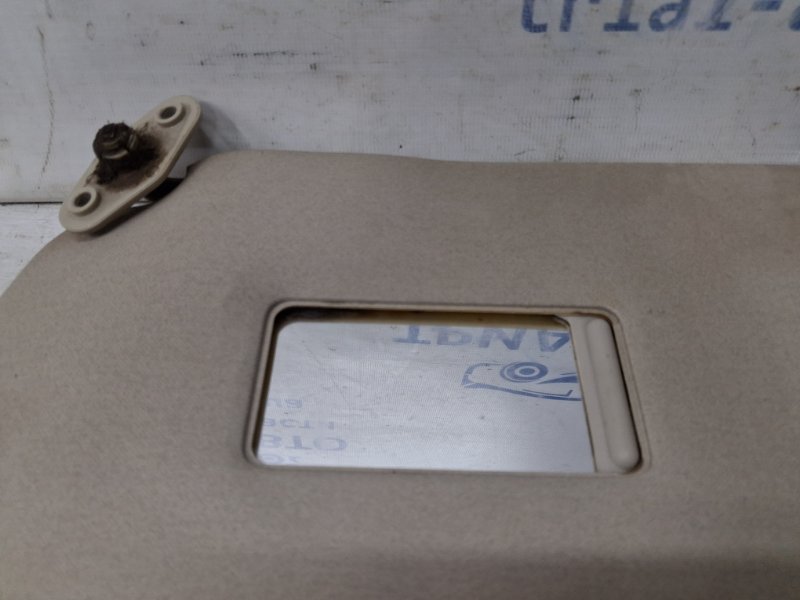 Козырек солнцезащитный левый Mitsubishi Pajero Sport K9 3.0 бензин 6G72 Козырек солнцезащитный левый Mitsubishi Pajero Sport K9 3.0 бензин 6G72