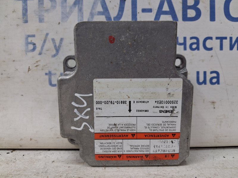 Блок AIRBAG Suzuki SX4 2006-2014 1 1.6 бензин M16A 3891079J20000 Б/У