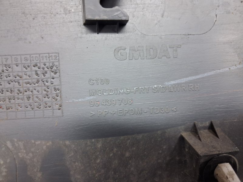 Накладка двери передняя правая Captiva 2006-2018 C140 2.2 diesel Z22D1 Накладка двери передняя правая Captiva 2006-2018 C140 2.2 diesel Z22D1