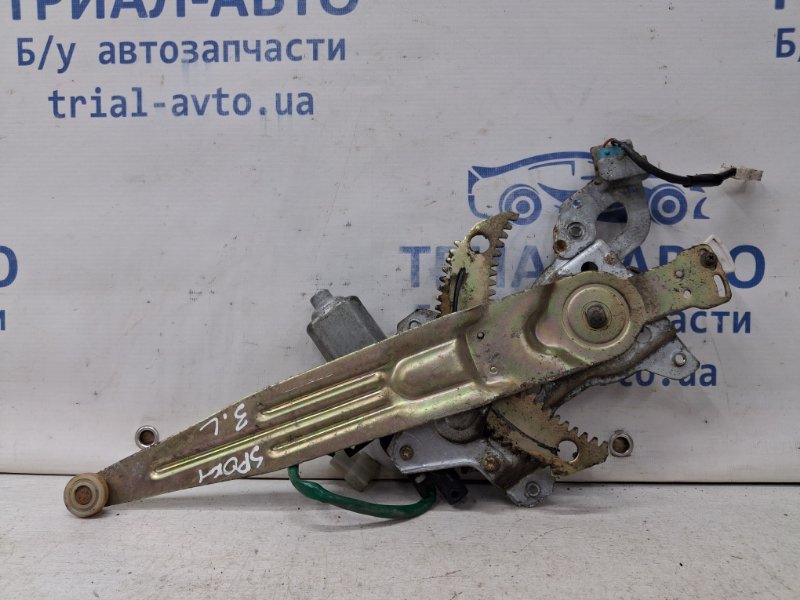 Стеклоподъемник задний левый Mitsubishi Pajero Sport 1996-2008 K9 3.0 бензин 6G72 MR335005 Б/У