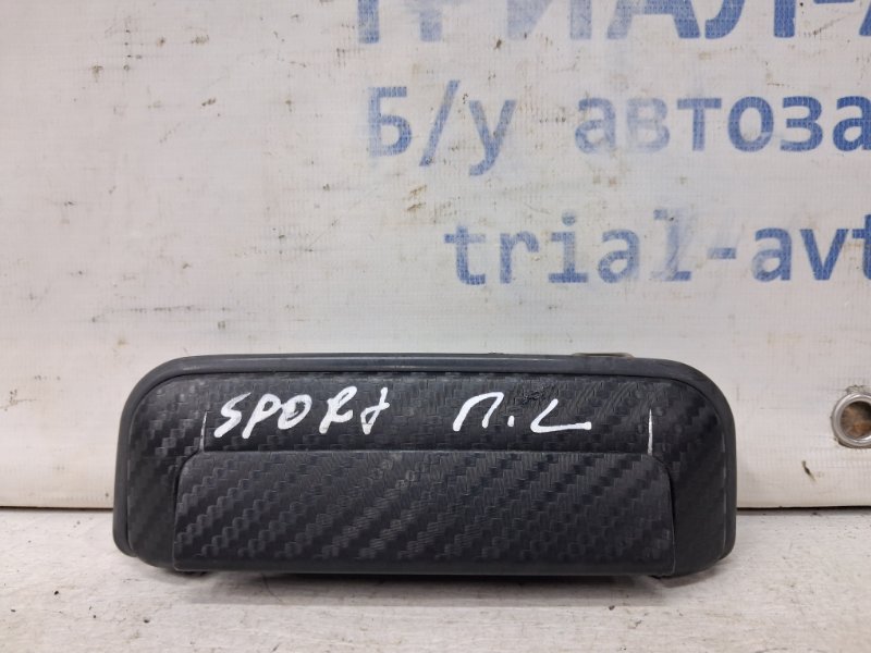 Ручка двери внешняя передняя левая Mitsubishi Pajero Sport 1996-2008 K9 3.0 бензин 6G72 MR371041 Б/У