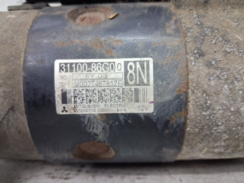 Стартер SX4 2006-2014 1 1.6 бензин M16A