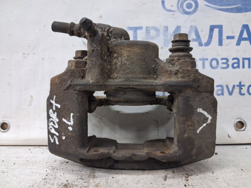 Суппорт задний левый Mitsubishi Pajero Sport 1996-2008 K9 3.0 бензин 6G72 44011W030P Б/У