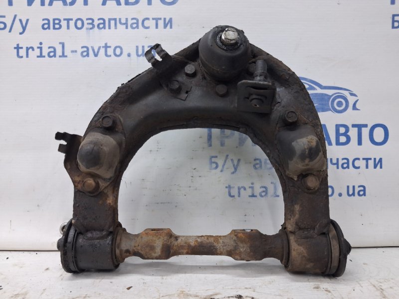 Рычаг передний верхний левый Mitsubishi Pajero Sport 1996-2008 K9 3.0 бензин 6G72 MR296093 Б/У