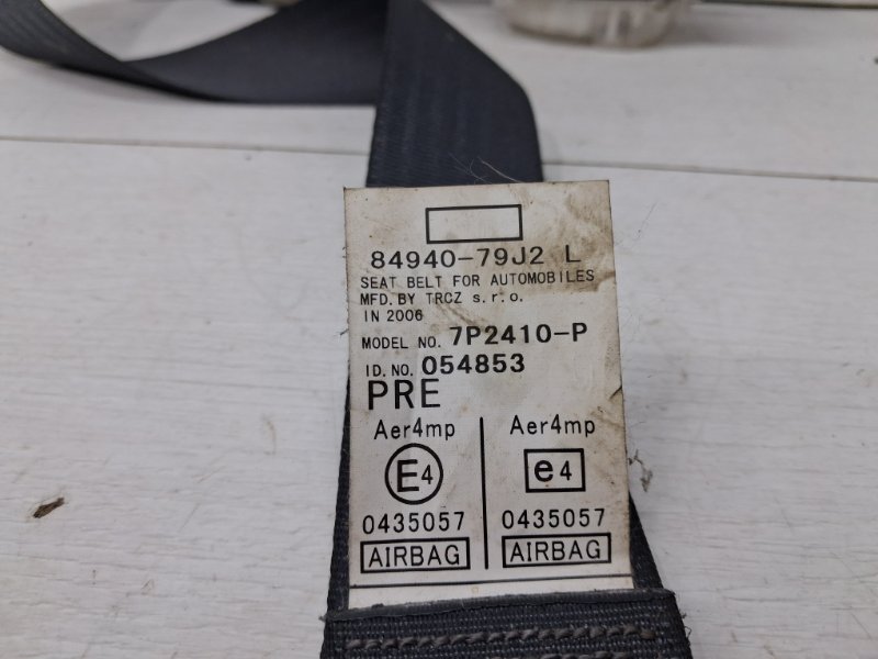 Ремень безопасности передний левый SX4 2006-2014 1 1.6 бензин M16A