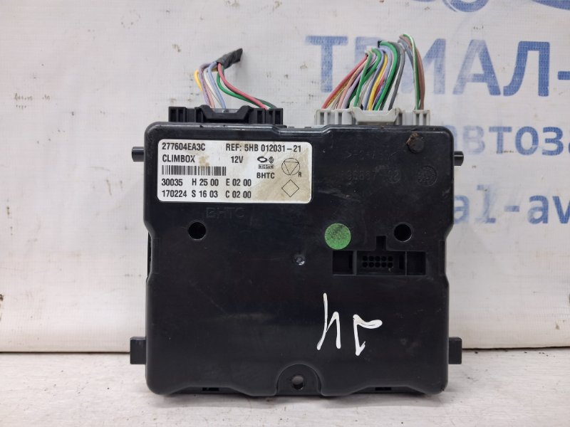 Запчасть блок управления Nissan Qashqai 2013-2022 J11 1.2 Бензин HRA2DDT 277604EA3C Б/У Блок управления Nissan Qashqai 2013-2022 J11 1.2 Бензин HRA2DDT 277604EA3C Б/У