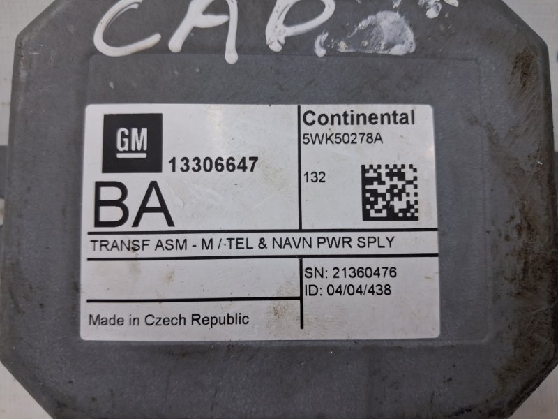 Блок навигации Chevrolet Captiva C140 2.2 diesel Z22D1