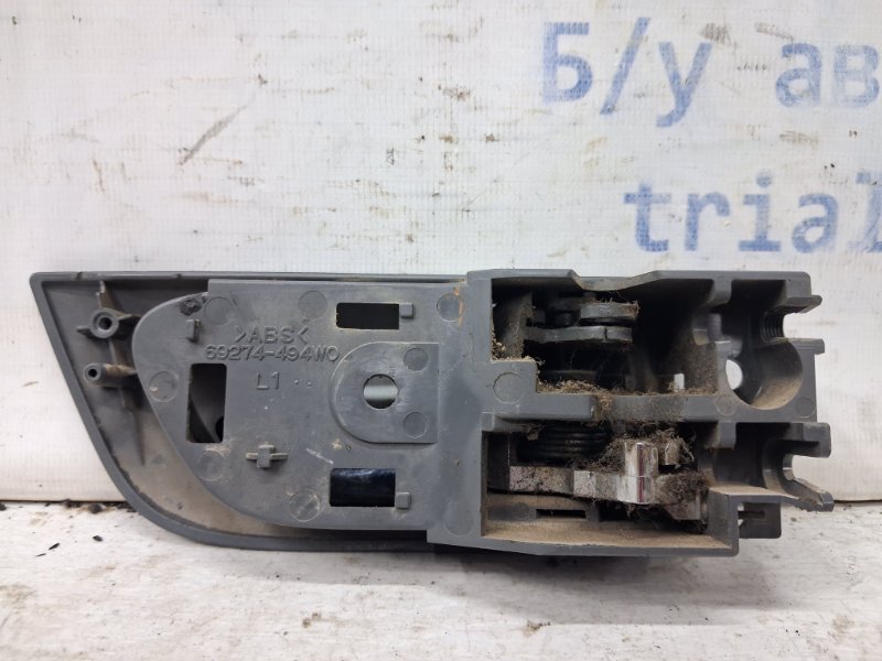 Ручка двери внутренняя левая Prado 2002-2009 J120 3.0 Diesel 1KDFTV