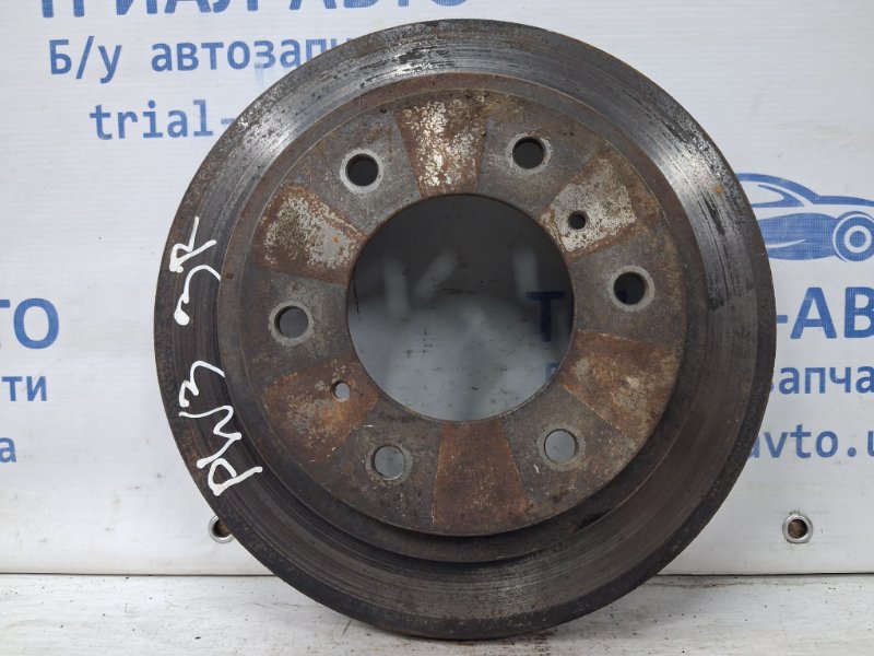 Диск тормозной задний Mitsubishi Pajero Wagon 1999-2006 3 3.2 Дизель 4M41 MR418067 Б/У