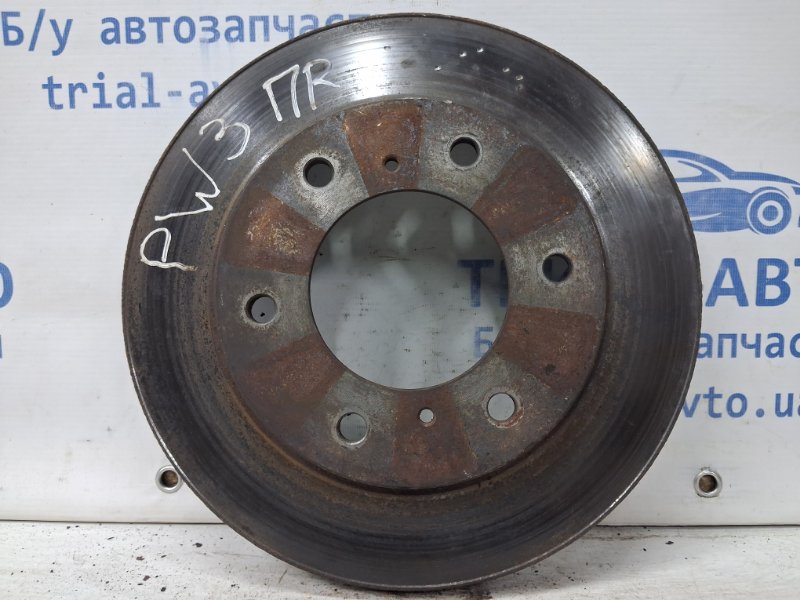 Диск тормозной передний Mitsubishi Pajero Wagon 1999-2006 3 3.2 Дизель 4M41 MR407116 Б/У