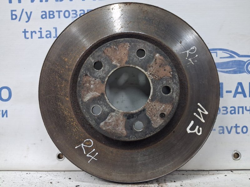 Диск тормозной передний Mazda 3 2013-2019 BM 2.2 diesel B45G33251A Б/У