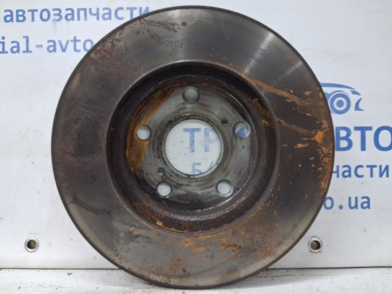 Диск тормозной передний Auris 2006-2012 E150 1.6 бензин 1ZRFAE