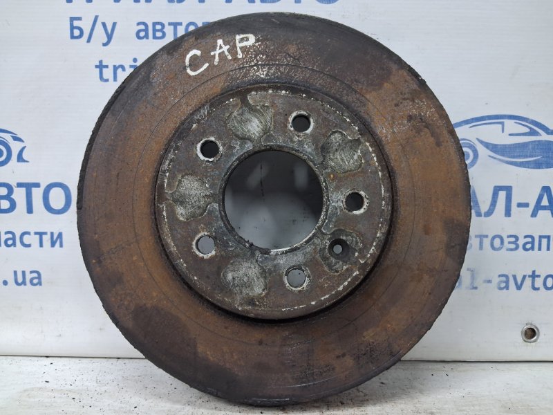 Запчасть диск тормозной передний Chevrolet Captiva 2006-2018 C140 2.2 diesel Z22D1 20955857 Б/У Диск тормозной передний Chevrolet Captiva 2006-2018 C140 2.2 diesel Z22D1 20955857 Б/У