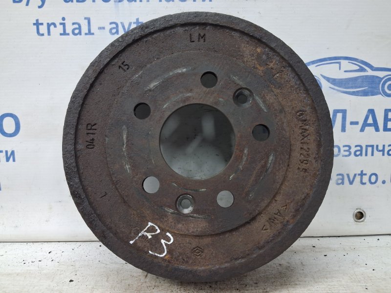 Запчасть барабан тормозной задний Dacia Duster 2010-2017 HS 1.5 Diesel K9K 432008208R Б/У Барабан тормозной задний Dacia Duster 2010-2017 HS 1.5 Diesel K9K 432008208R Б/У