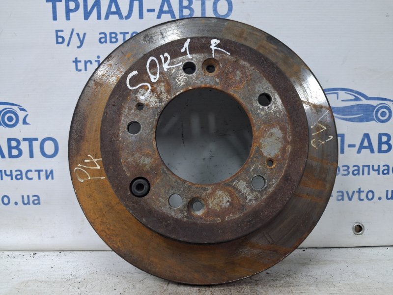Запчасть диск тормозной задний Kia Sorento 2002-2011 BL 2.5 diesel D4CB 584113E500 Б/У Диск тормозной задний Kia Sorento 2002-2011 BL 2.5 diesel D4CB 584113E500 Б/У