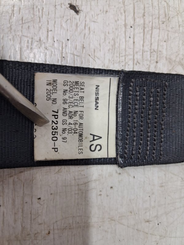 Ремень безопасности передний правый Pathfinder 2004-2014 R51 2.5 Diesel YD25DDTI Ремень безопасности передний правый Pathfinder 2004-2014 R51 2.5 Diesel YD25DDTI