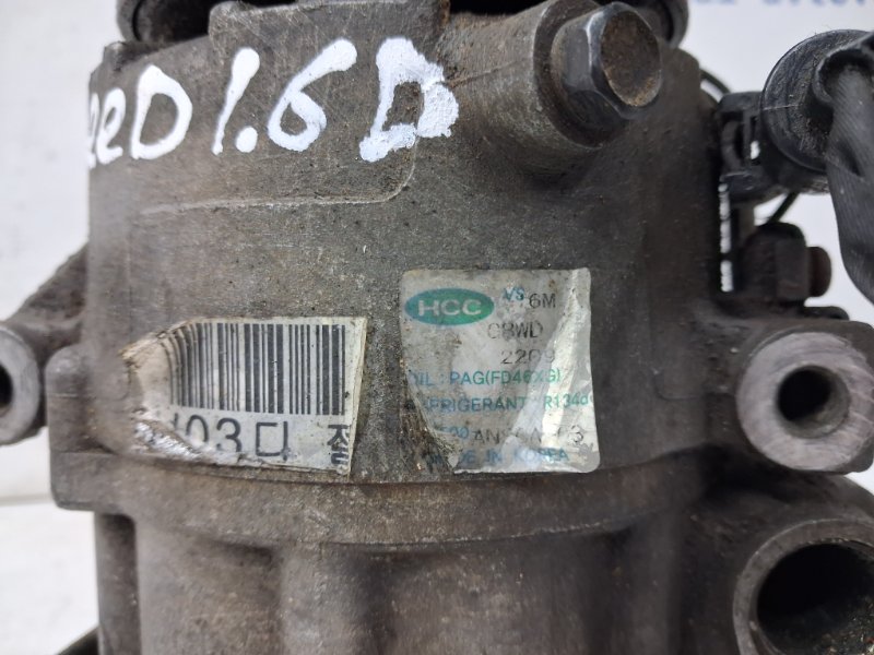 Компрессор кондиционера Ceed 2006-2012 ED 1.6 diesel D4FB