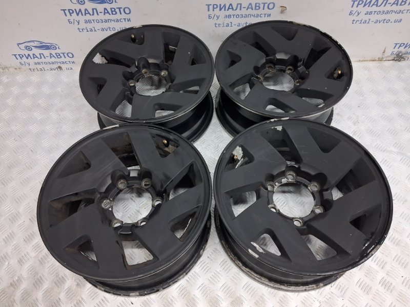 Диски титан комплект R16 Mitsubishi Pajero Sport 1996-2008 K9 3.0 бензин 6G72 MR554466 Б/У