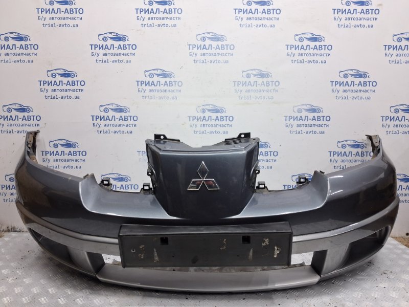 Бампер передний Mitsubishi Outlander 2003-2006 CU 2.4 бензин 4G69 MR971529 Б/У