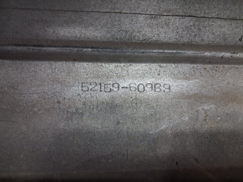 Бампер задний Prado 2002-2009 J120 4.0 1GR-FE