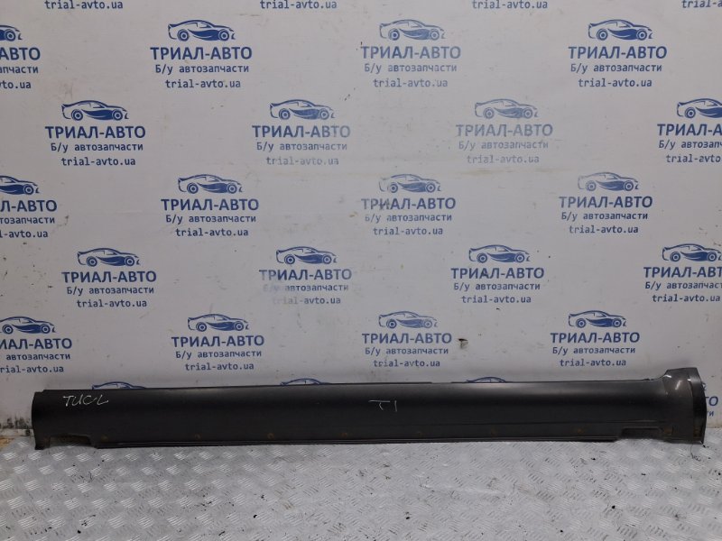 Запчасть накладка порога внешняя левая Hyundai Tucson 2004-2009 JM 2.0 diesel D4EA 877512E000 Б/У Накладка порога внешняя левая Hyundai Tucson 2004-2009 JM 2.0 diesel D4EA 877512E000 Б/У