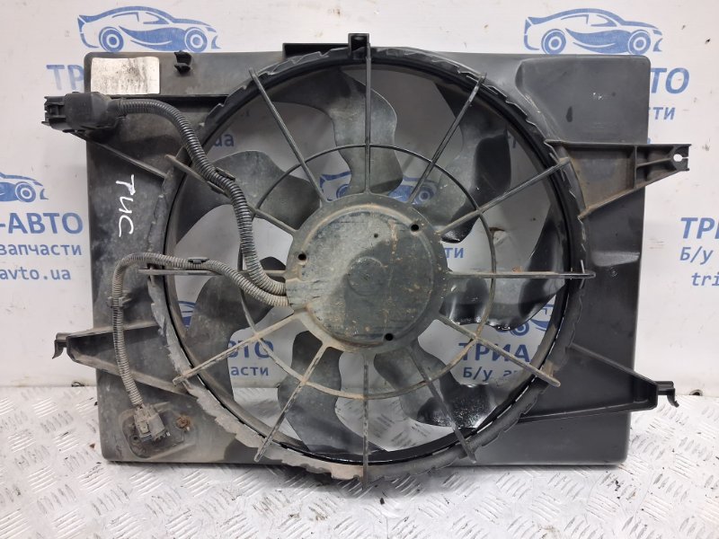 Диффузор с вентилятором радиатора Tucson 2004-2009 JM 2.0 diesel D4EA Диффузор с вентилятором радиатора Tucson 2004-2009 JM 2.0 diesel D4EA