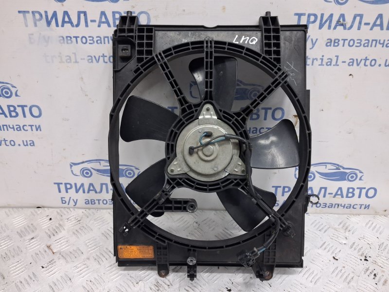 Диффузор с вентилятором радиатора Mitsubishi Outlander 2003-2006 CU 2.4 бензин 4G69 MN153366 Б/У