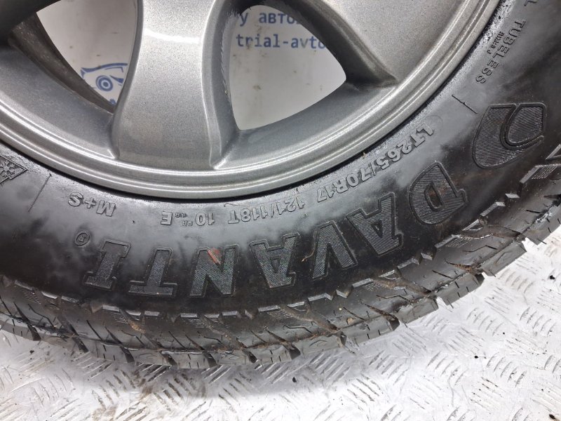 Запаска с резиной Prado 2002-2009 J120 4.0 1GR-FE